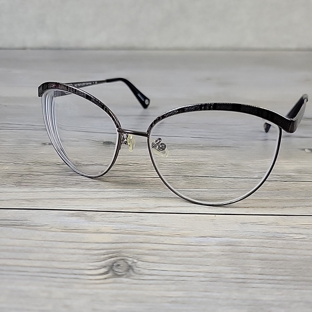 Coach‎ HC 7027 L057 Catrice 9074/11 Dark Silver Eyeglasses Frames Only 56-15 135